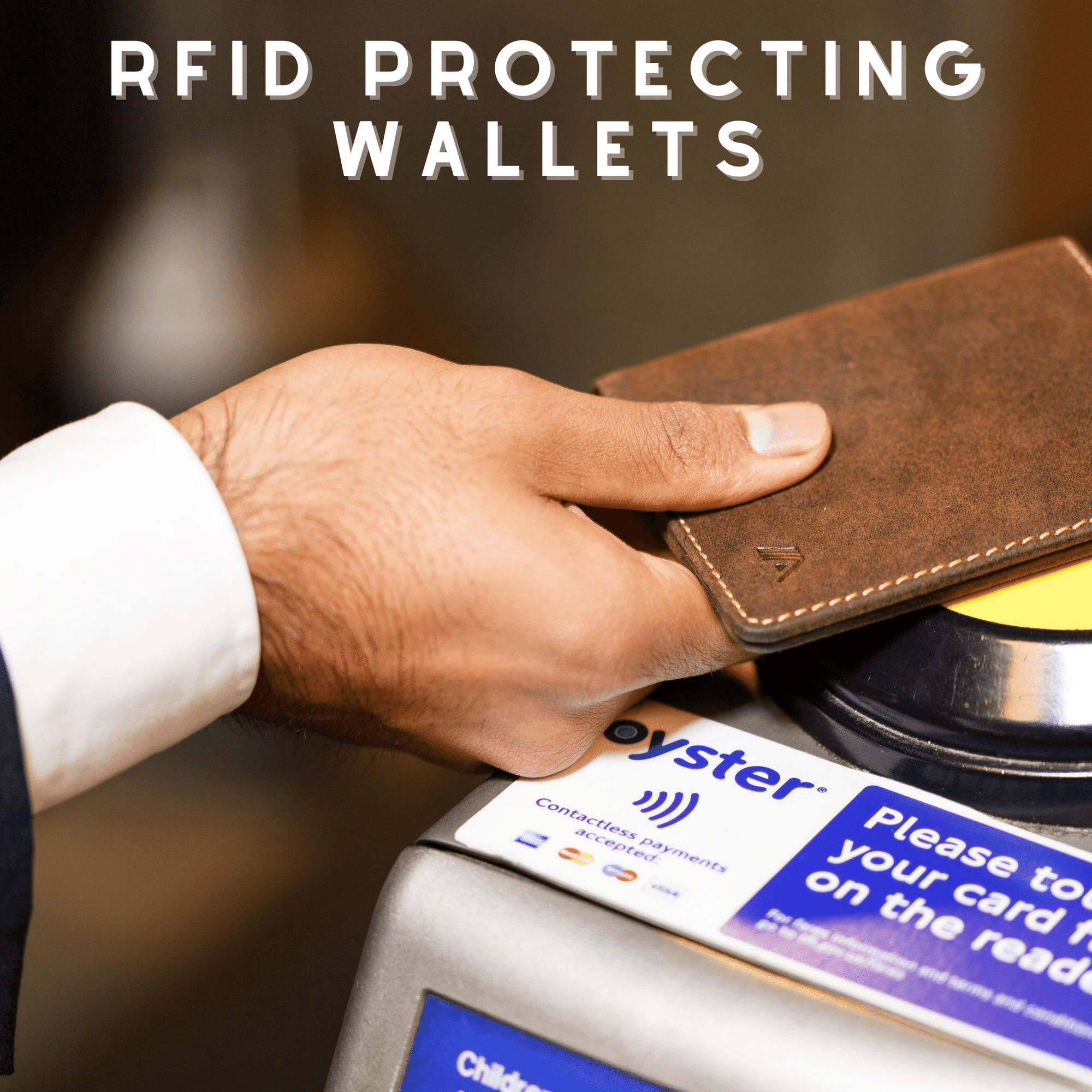 Mans Wallets RFID Blocking Wallet for Men UK Real -  Norway